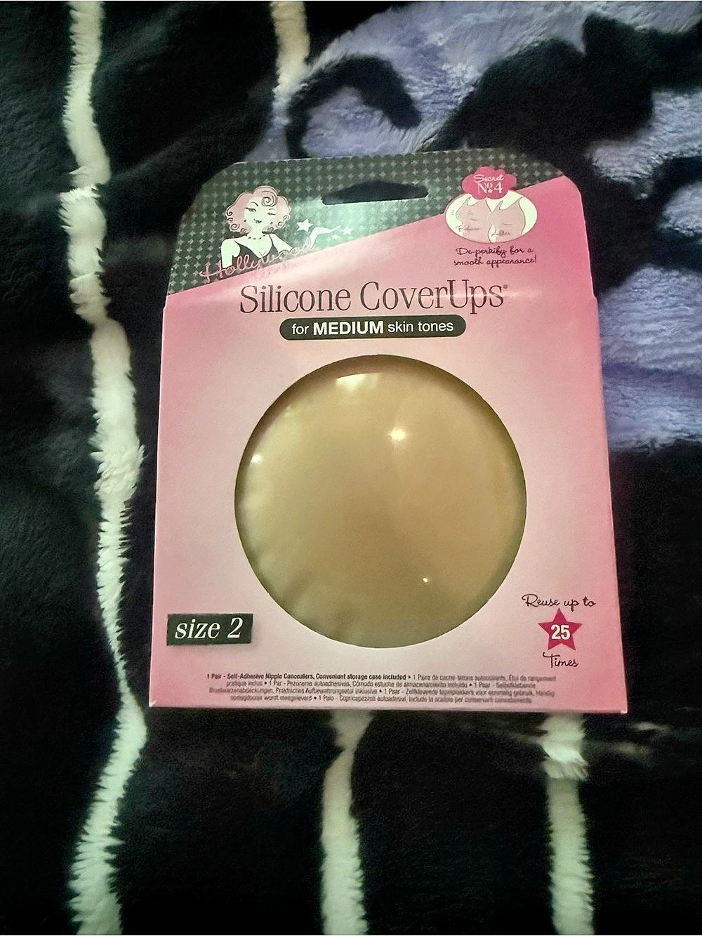 Hollywood Fashion Secrets Silicone CoverUps Size 2